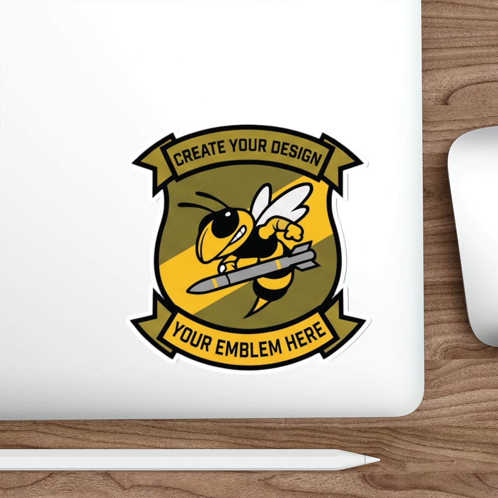 Custom Squadron Die-Cut Stickers
