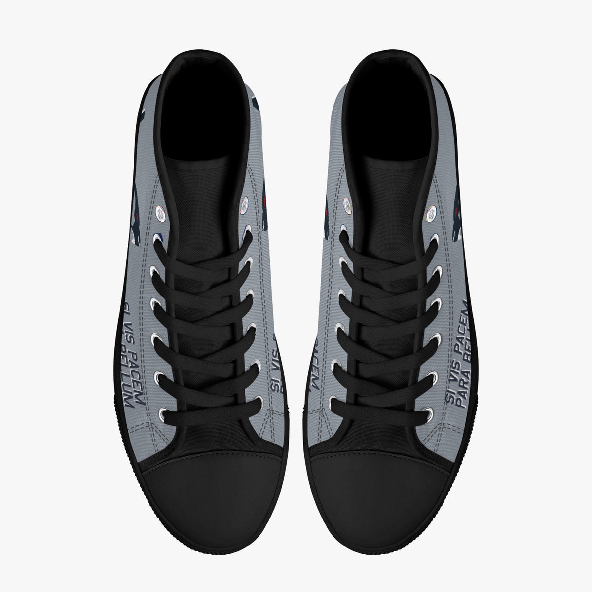VAQ-139 "Cougars" High Top Canvas Shoes - I Love a Hangar