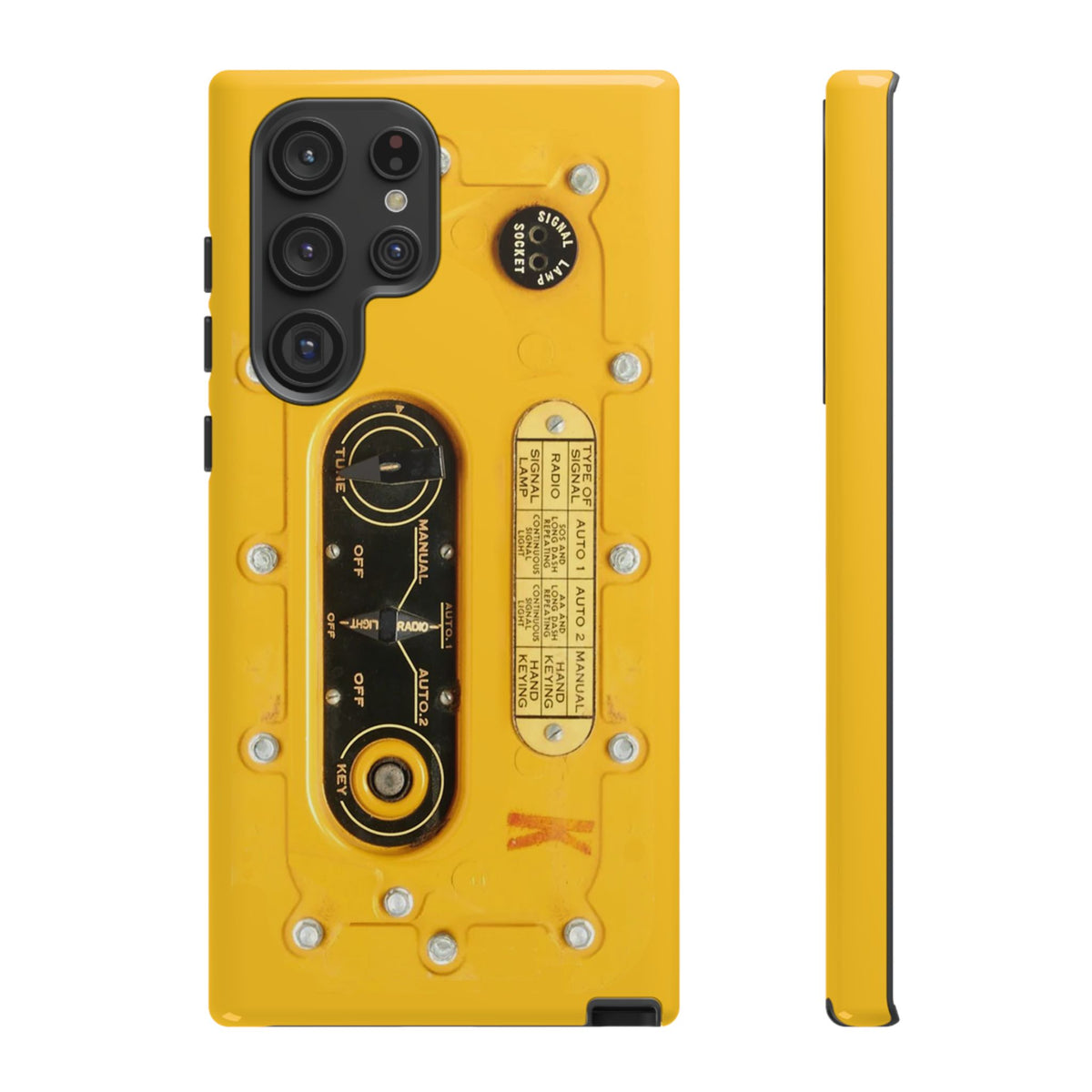 SCR-578 "Gibson Girl" Survival Radio Style Tough Phone Cases – Samsung Galaxy Compatible