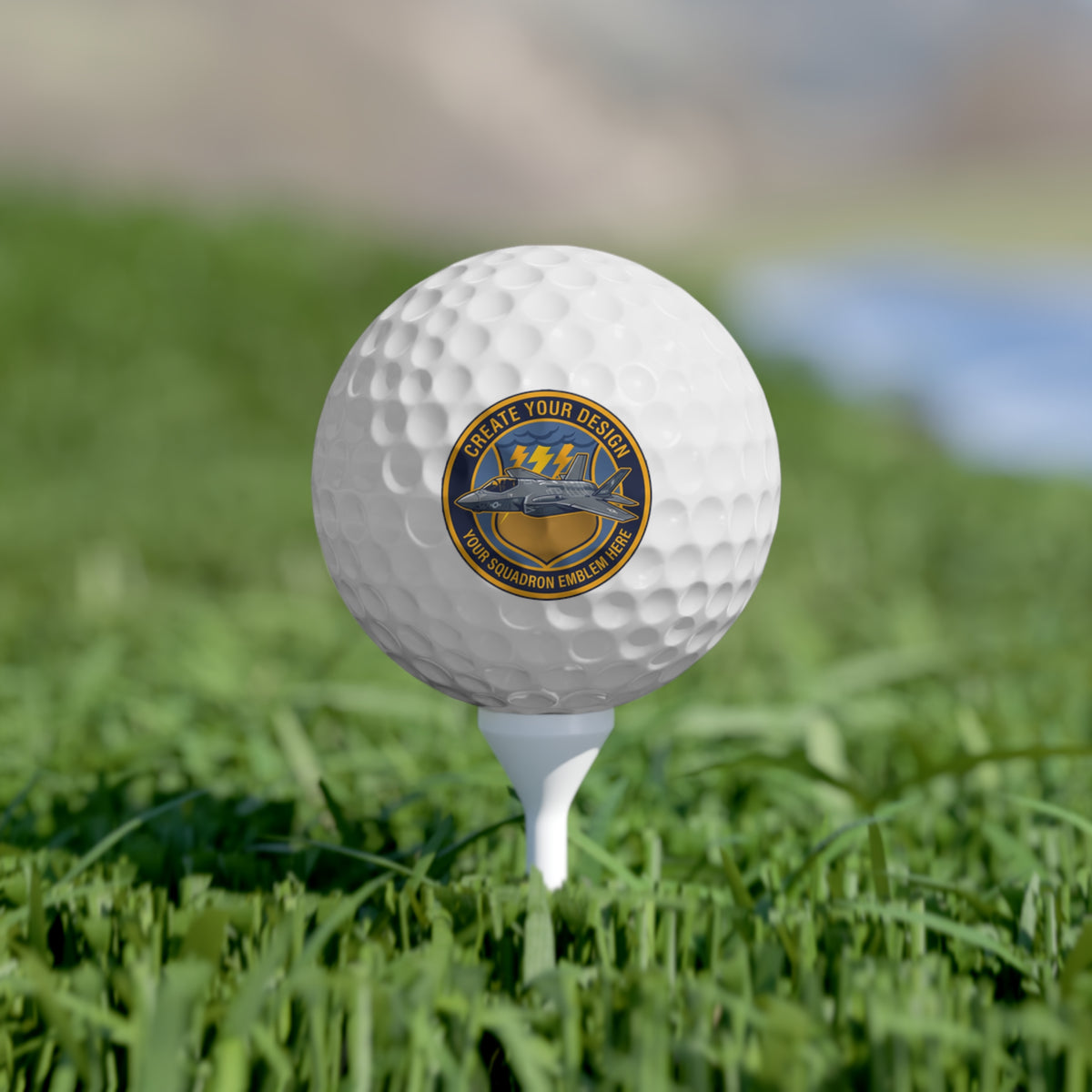 Custom Squadron  Golf Balls (6 pack)
