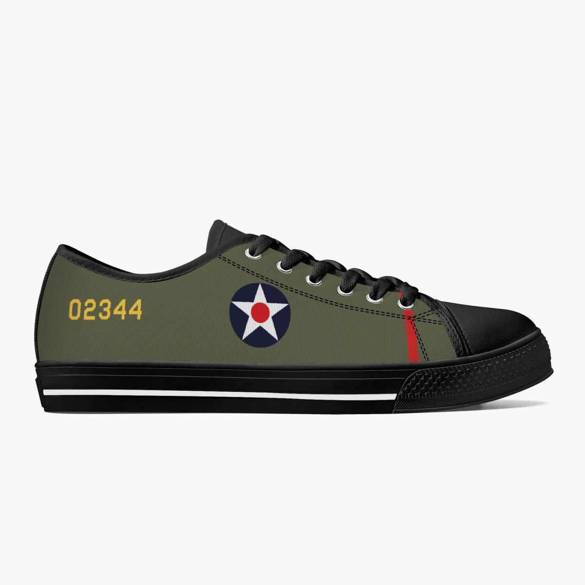 B-25 "Doolittle Raiders" Low Top Canvas Shoes - I Love a Hangar