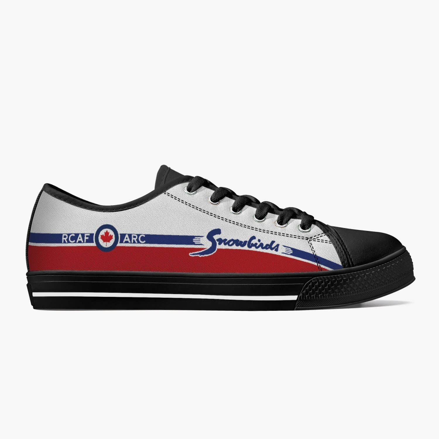 "Snowbirds" Low Top Canvas Shoes - I Love a Hangar