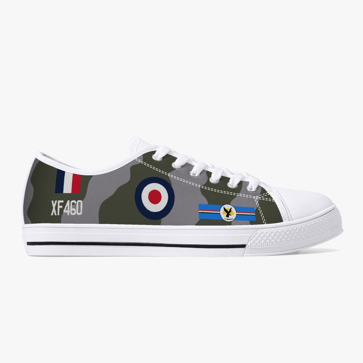 Hawker Hunter "XF460" Low Top Canvas Shoes - I Love a Hangar