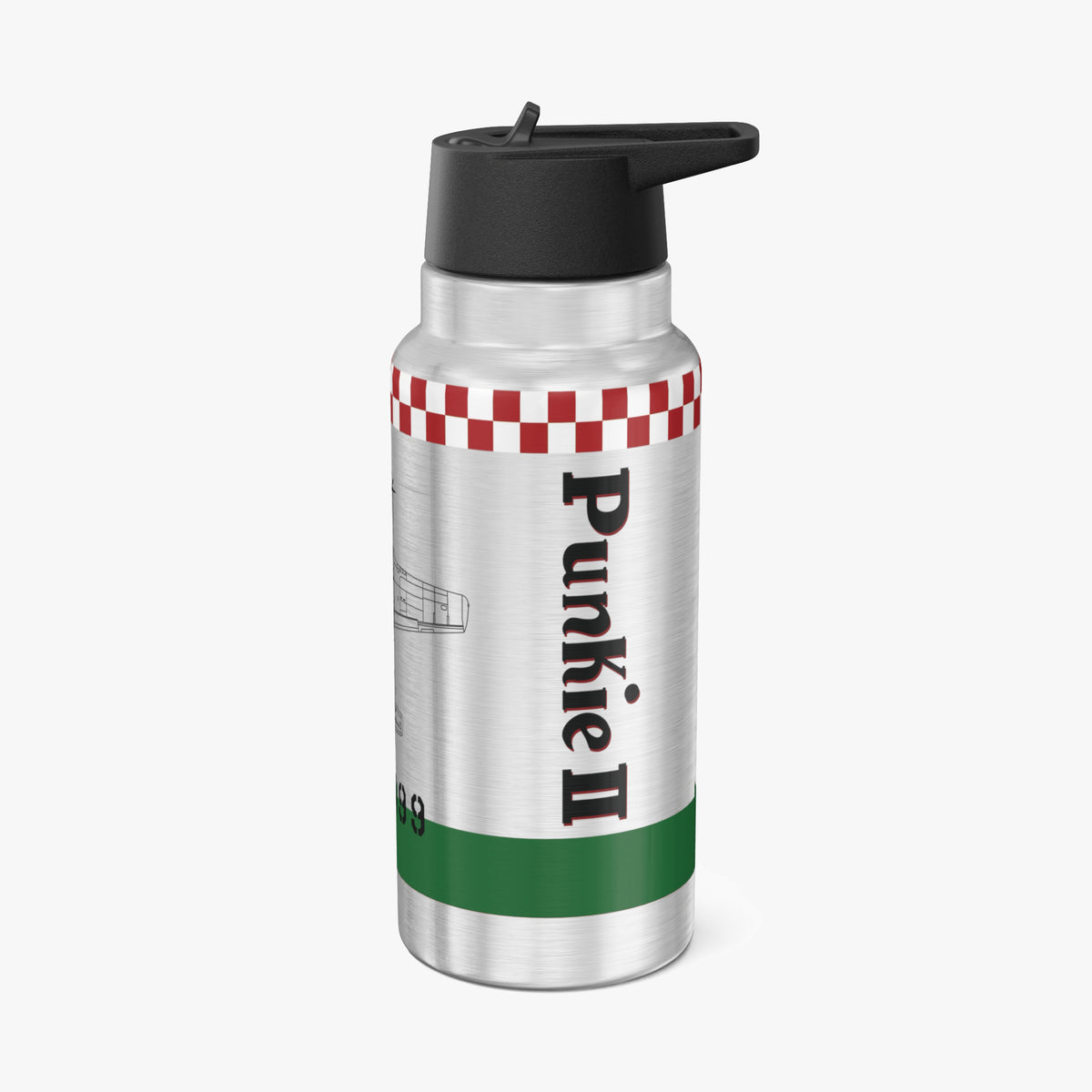 P-51 "Punkie II" Tumbler, 32oz (950ml) - I Love a Hangar