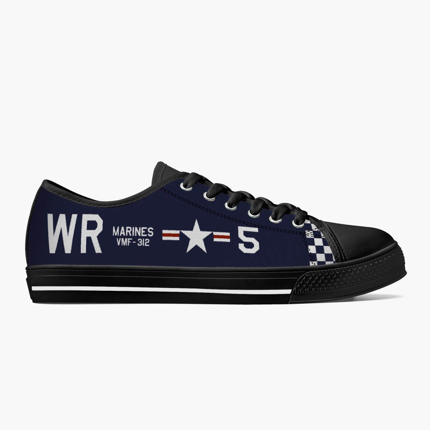 F4U Corsair "WR5" Low Top Canvas Shoes - I Love a Hangar