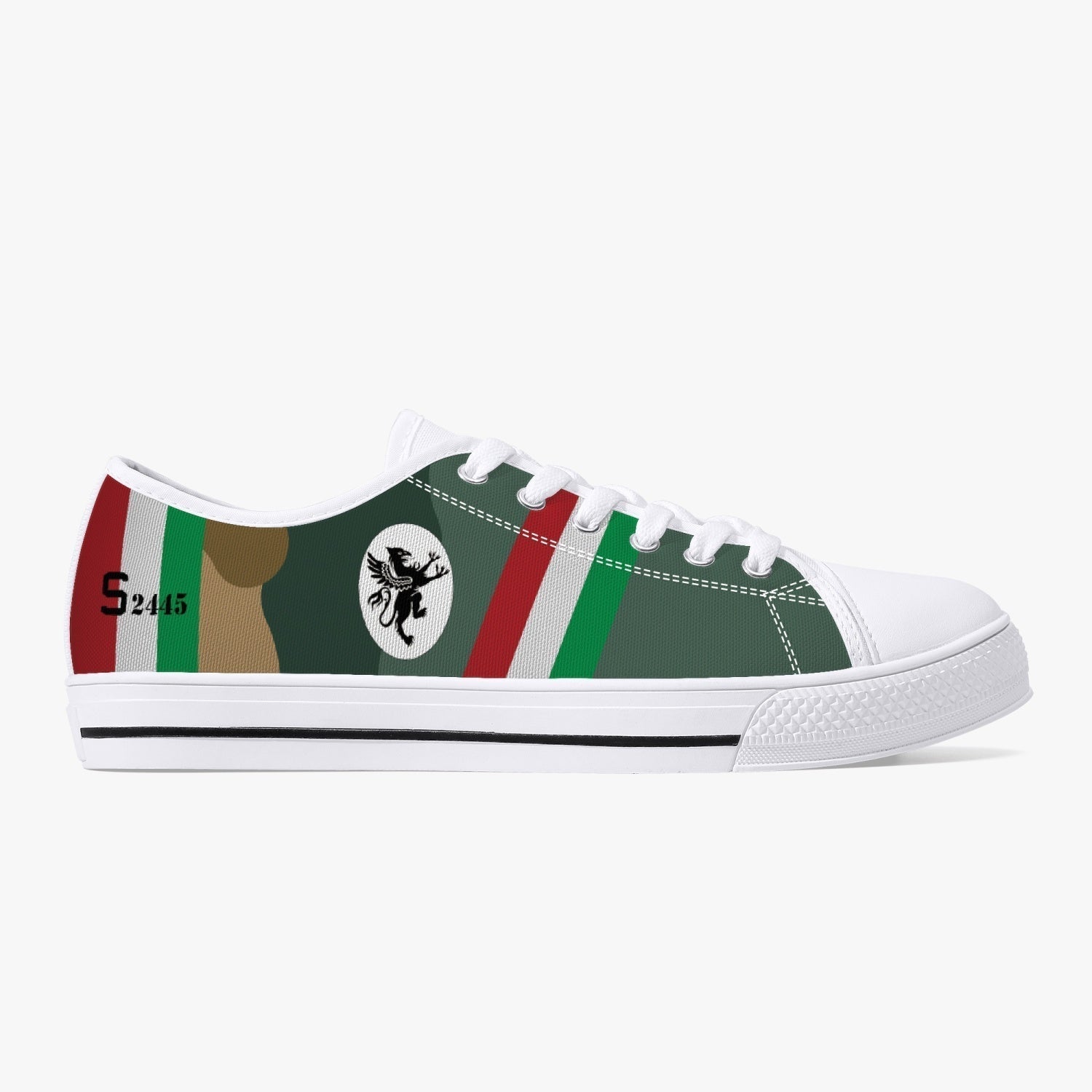 Spad XIII of Francesco Baracca Low Top Canvas Shoes - I Love a Hangar