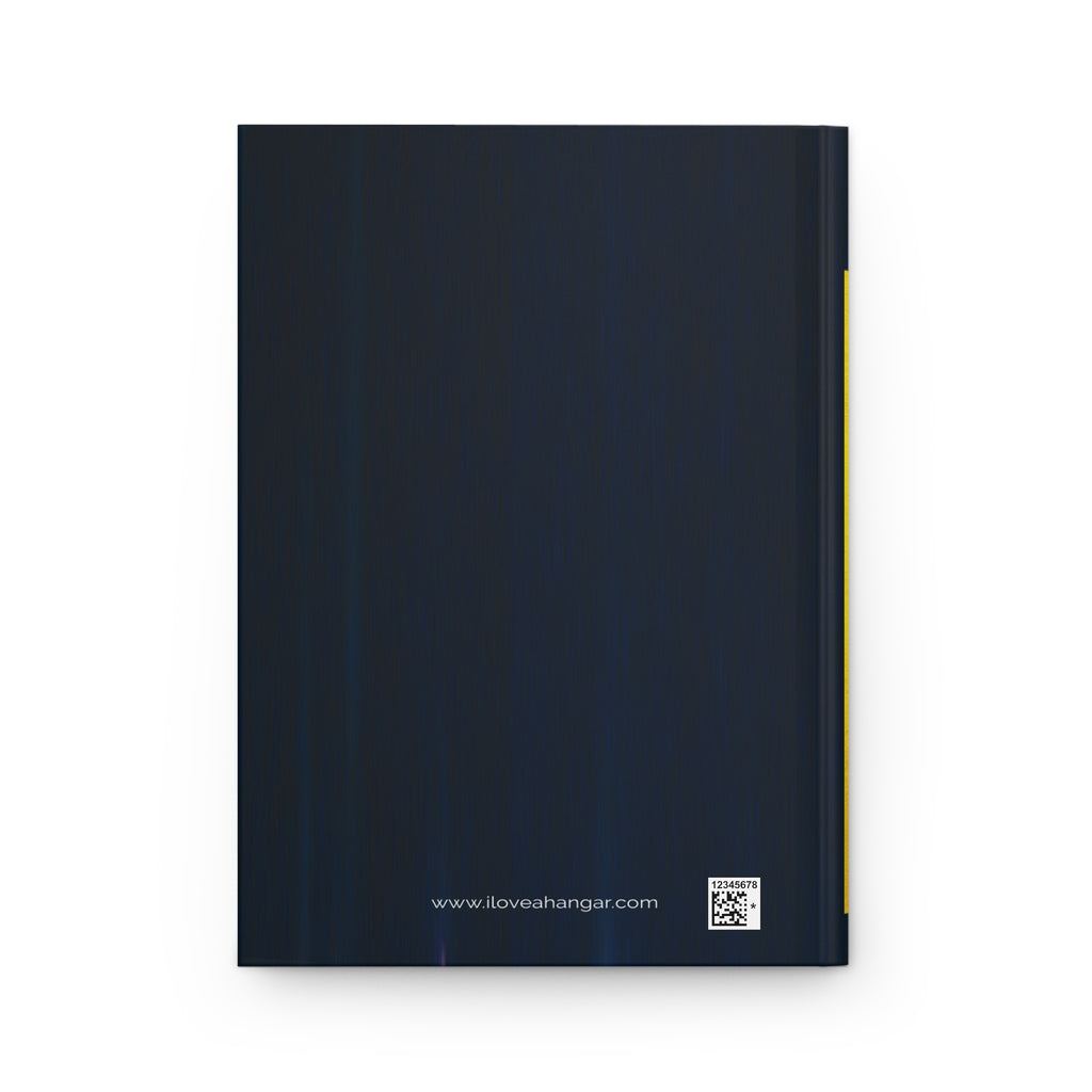 Rosie The Riveter "We Can Do It!" Inspired Hardcover Journal - I Love a Hangar