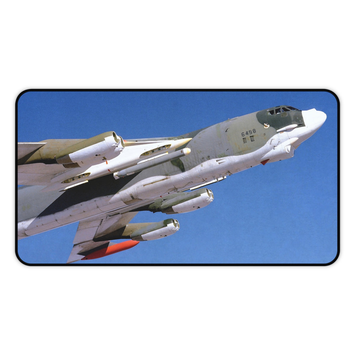 B-52 Stratofortress In Flight Desk Mat - I Love a Hangar