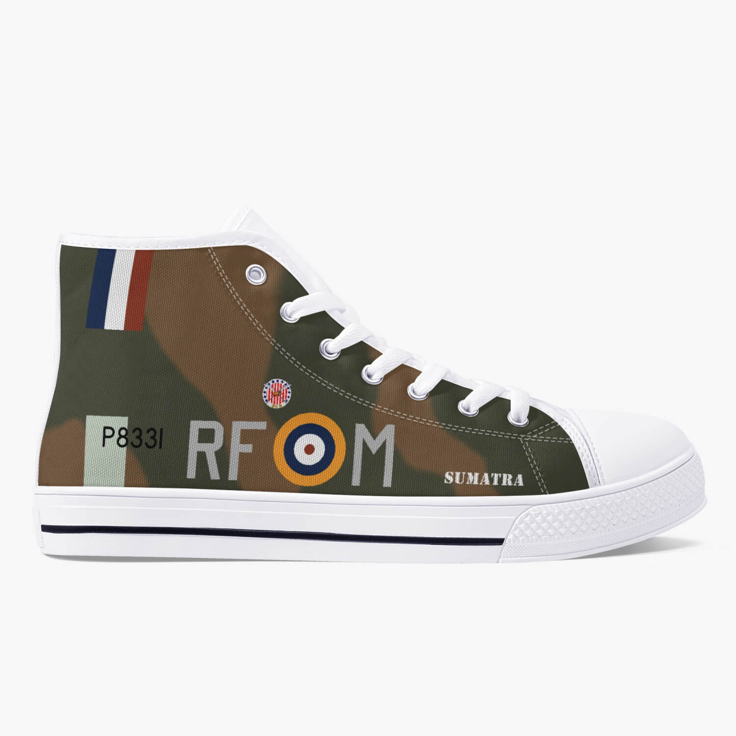 Spitfire "RF-M" High Top Canvas Shoes - I Love a Hangar