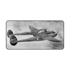 P-38 Lightning Desk Mat - I Love a Hangar