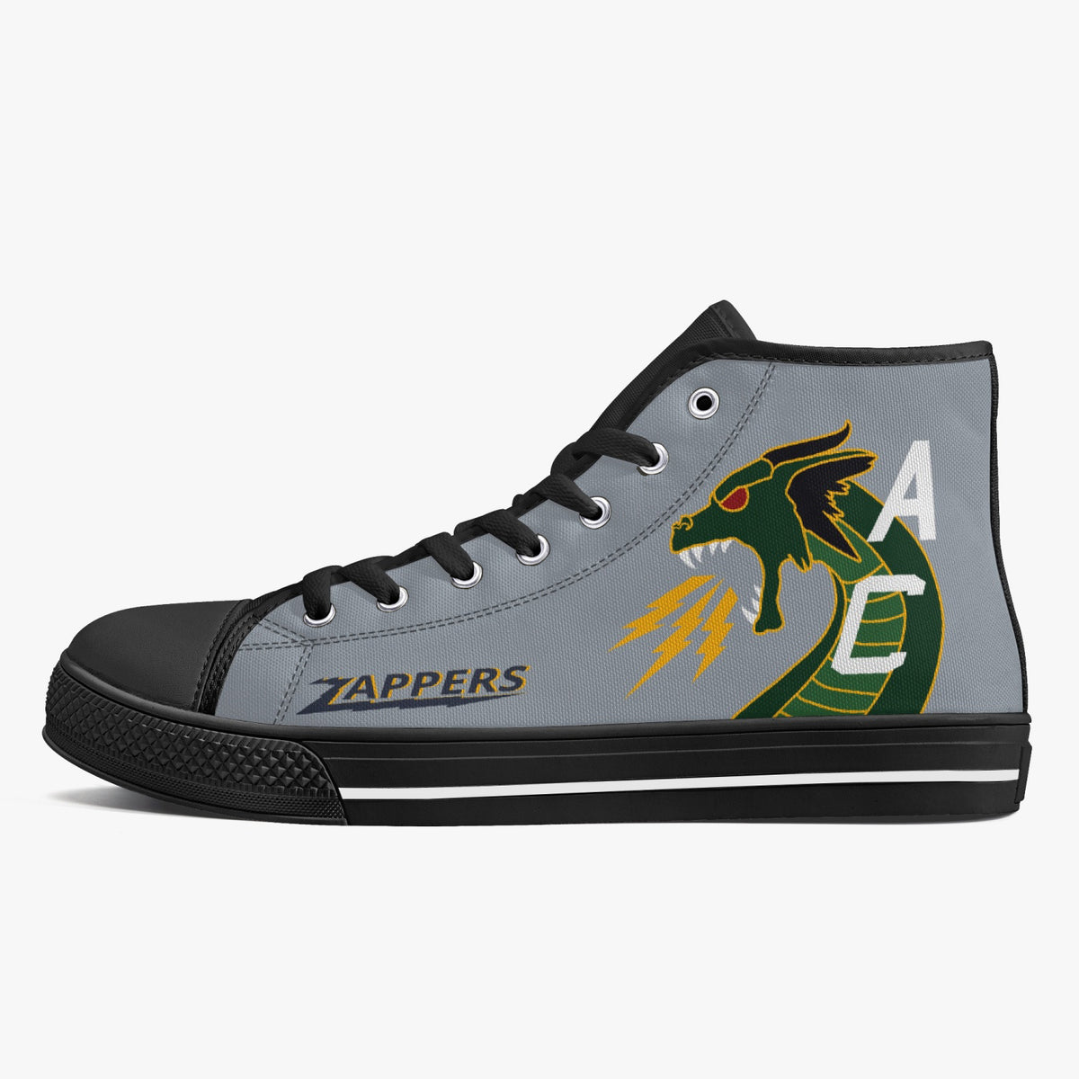 VAQ-130 "Zappers" High Top Canvas Shoes - I Love a Hangar