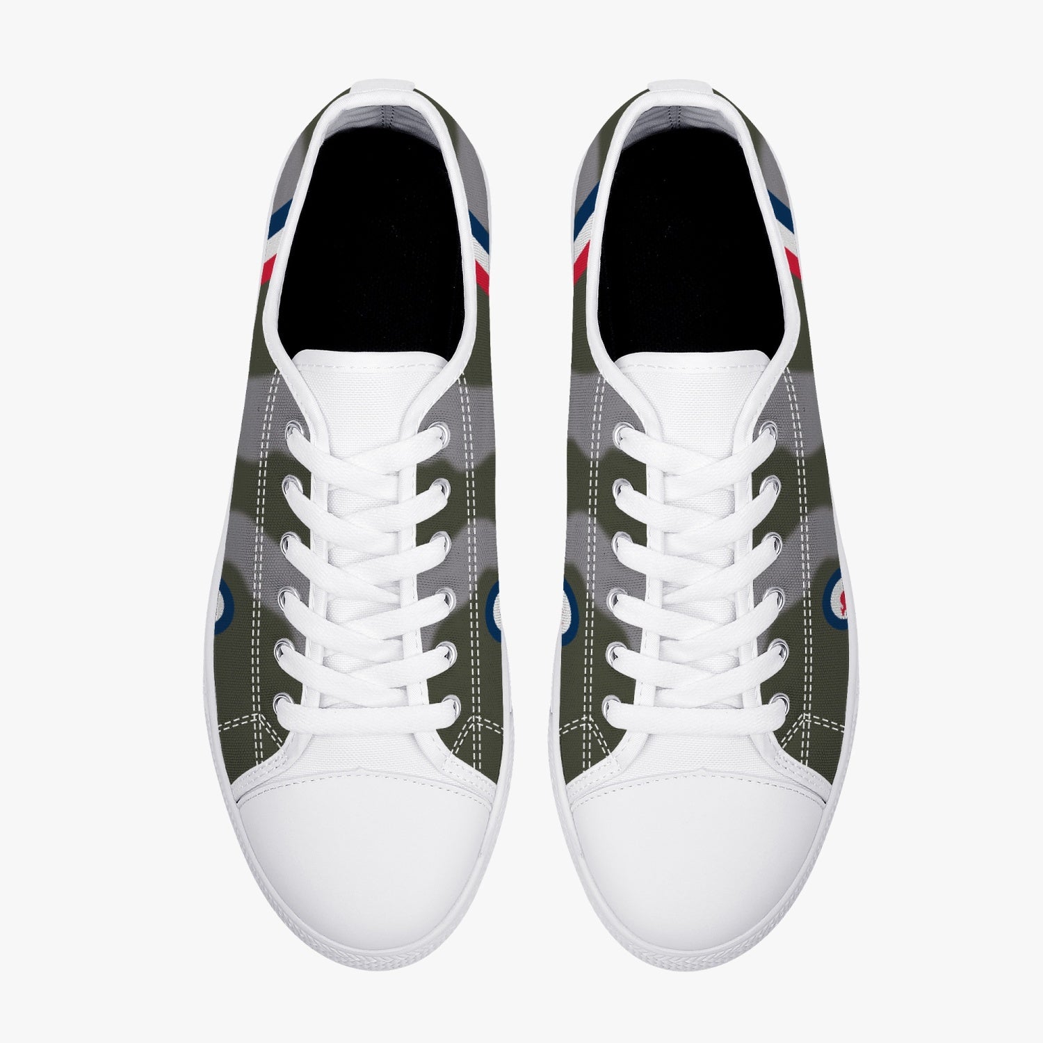 Mirage IIIO "A3-44" Low Top Canvas Shoes - I Love a Hangar