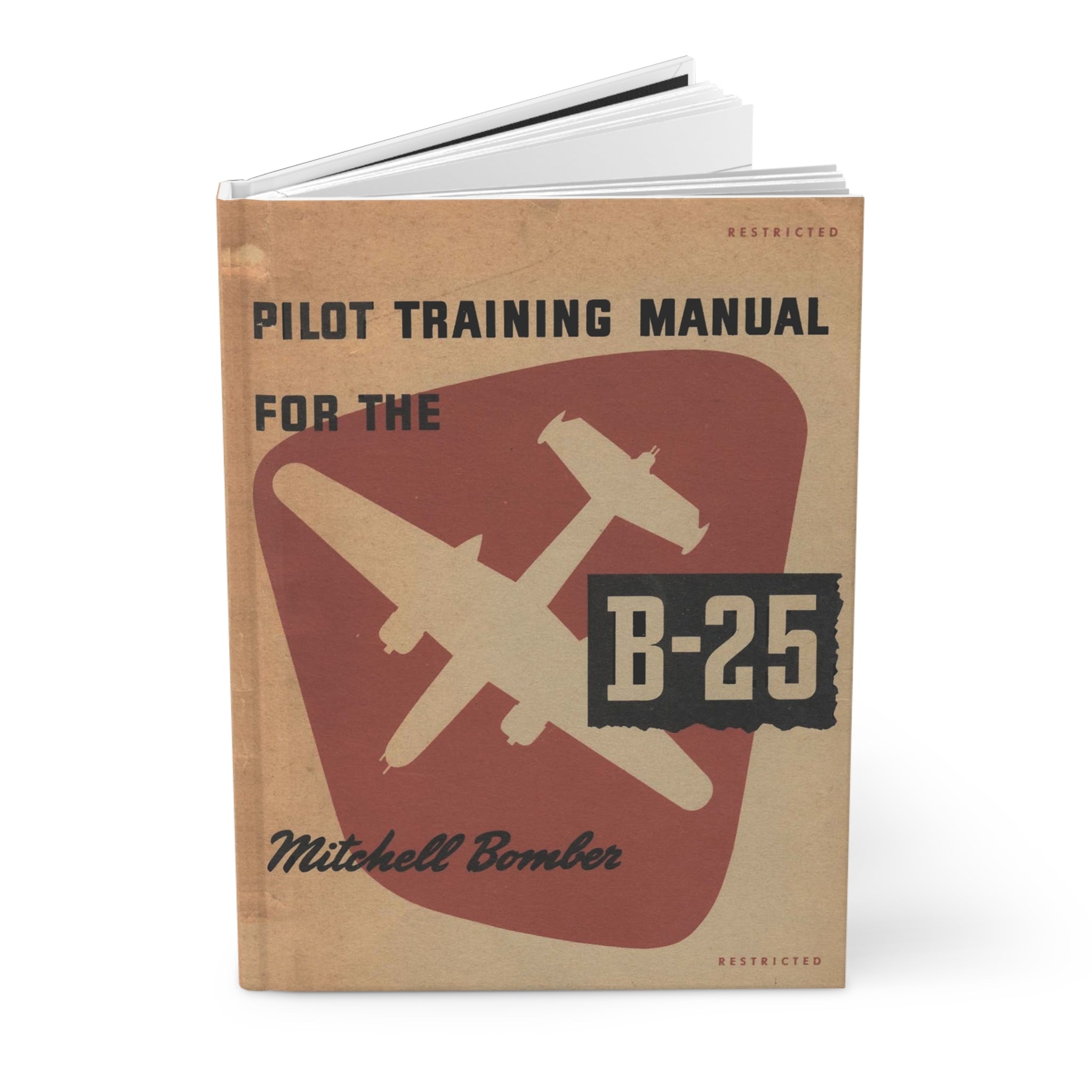B-25 "Mitchell" Inspired Hardcover Journal Sale - I Love a Hangar