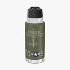 B-17 "Ye Olde Pub" Tumbler, 32oz (950ml) - I Love a Hangar