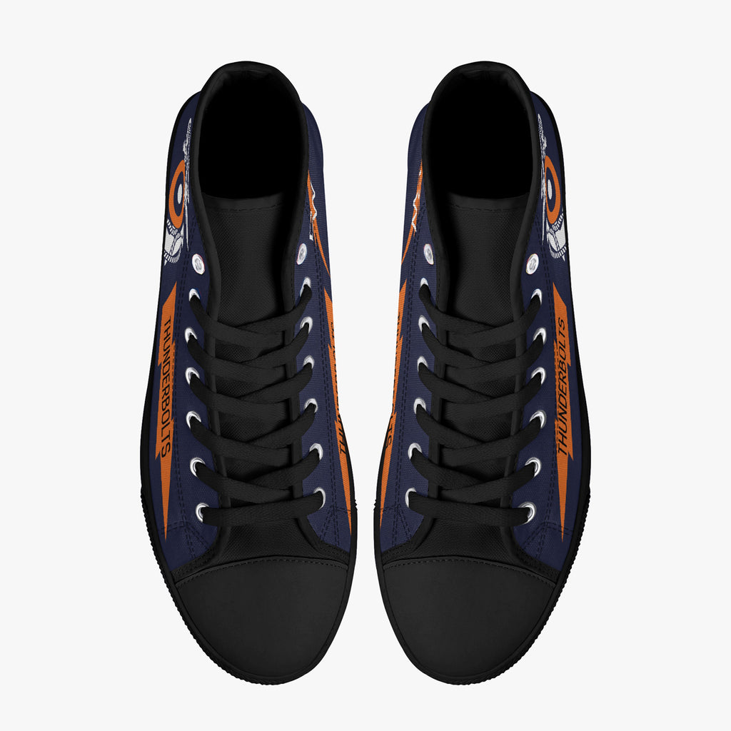 VMFA-251 "Thunderbolts" High Top Canvas Shoes - I Love a Hangar