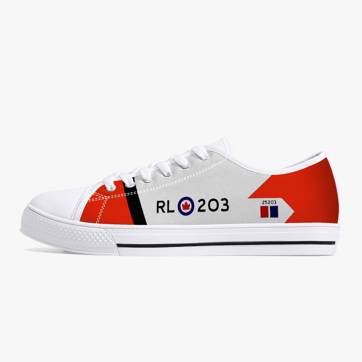 CF-105 Arrow (RL-203) Low Top Canvas Shoes