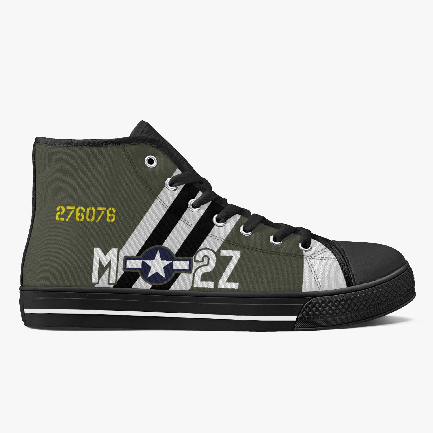 P-47 "Touch of Texas" High Top Canvas Shoes - I Love a Hangar