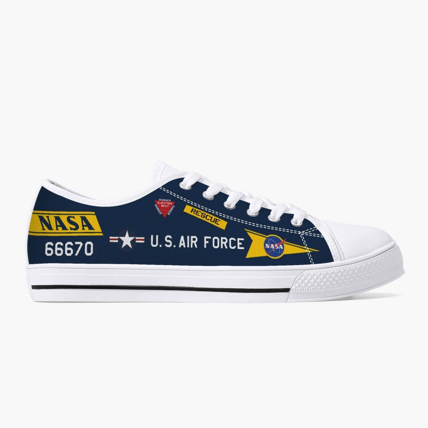 X-15 "56-6670" Low Top Canvas Shoes - I Love a Hangar