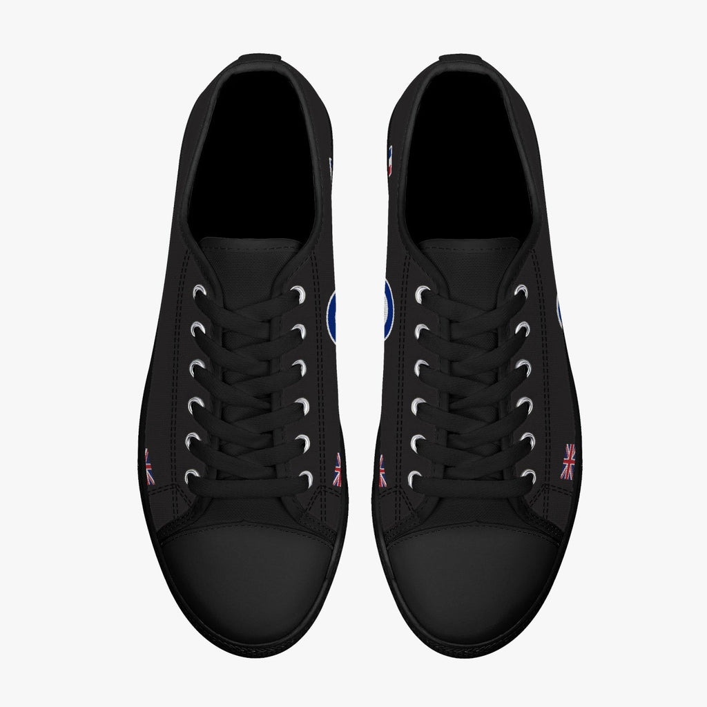 Hawker Hunter Low Top Canvas Shoes - I Love a Hangar