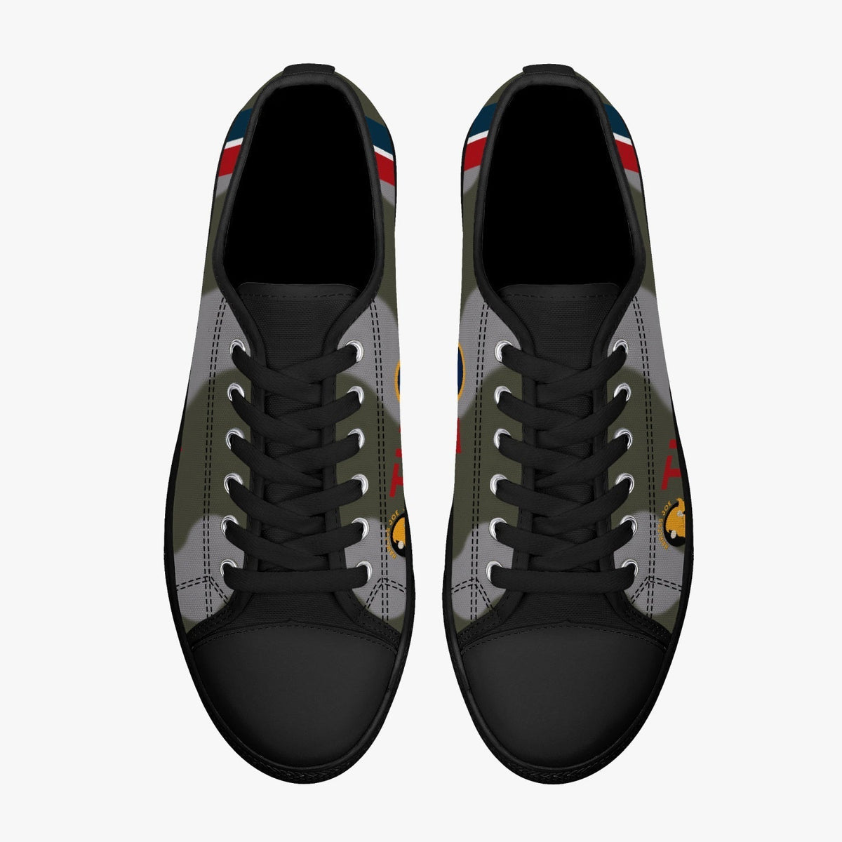 DH.98 Mosquito "Hairless Joe" Low Top Canvas Shoes - I Love a Hangar