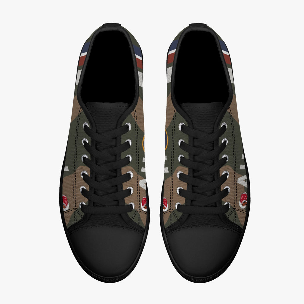 Spitfire "AU-H" (NH188) Low Top Canvas Shoes - I Love a Hangar