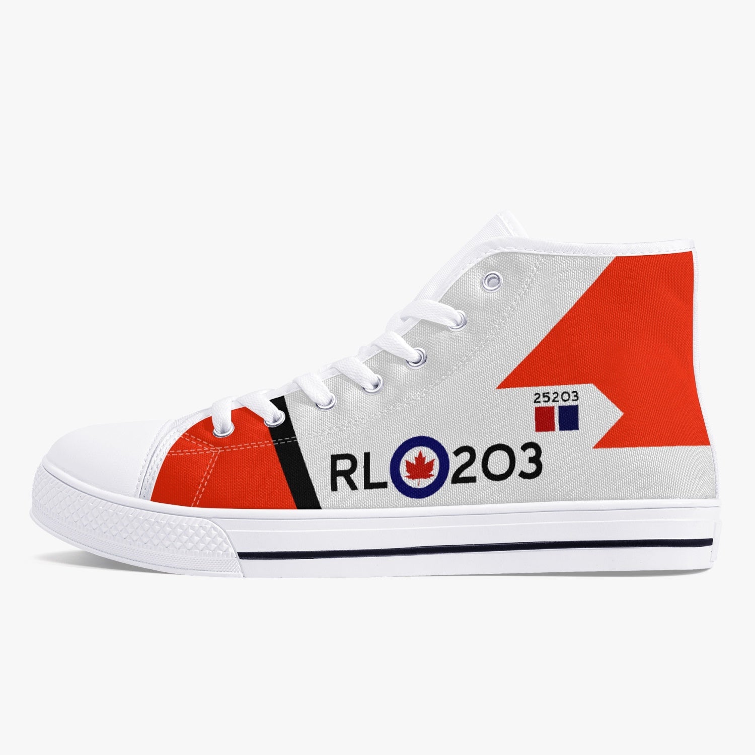 CF-105 "Arrow" (RL-203) High Top Canvas Shoes