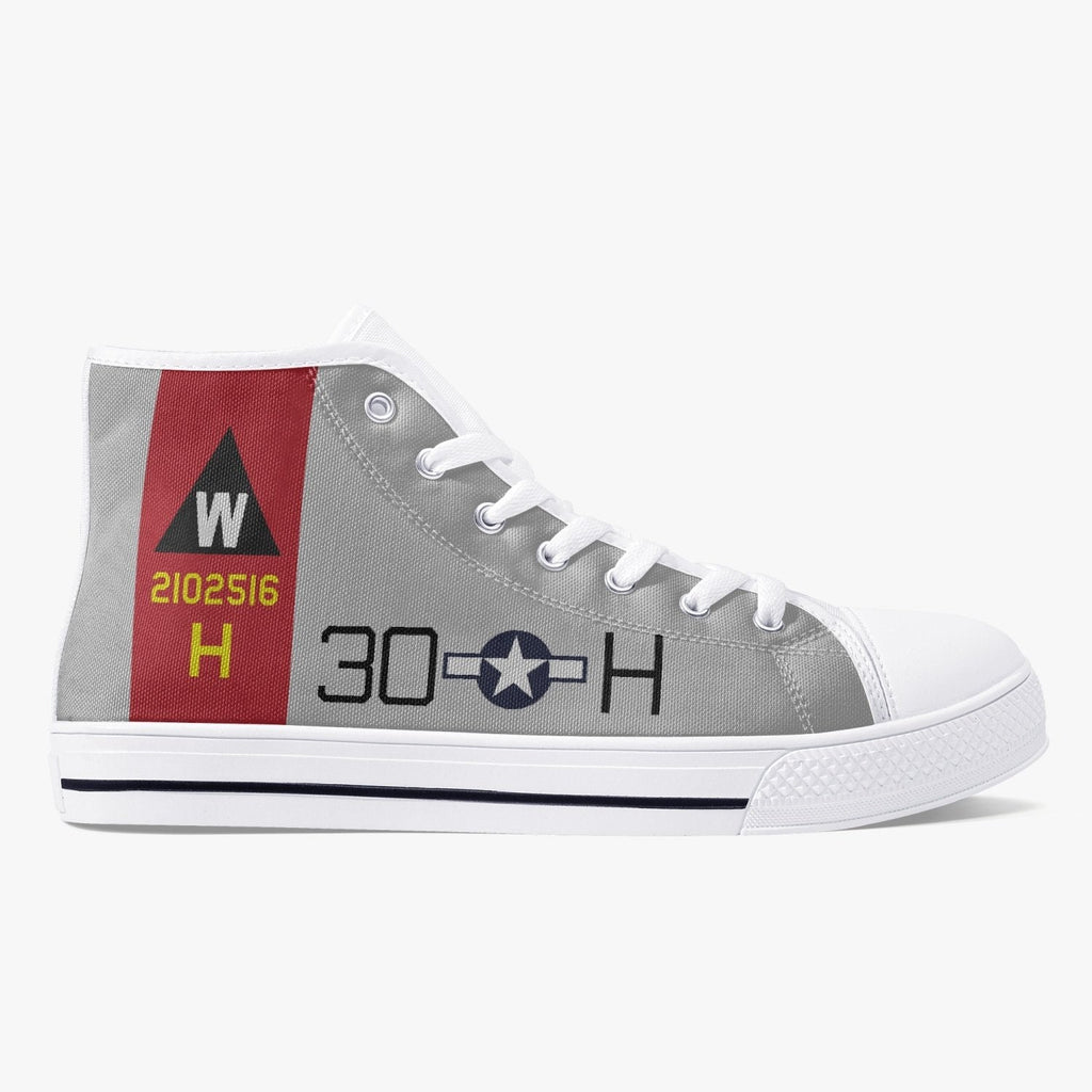 B-17 "Bronx Bomber I" High Top Canvas Shoes - I Love a Hangar