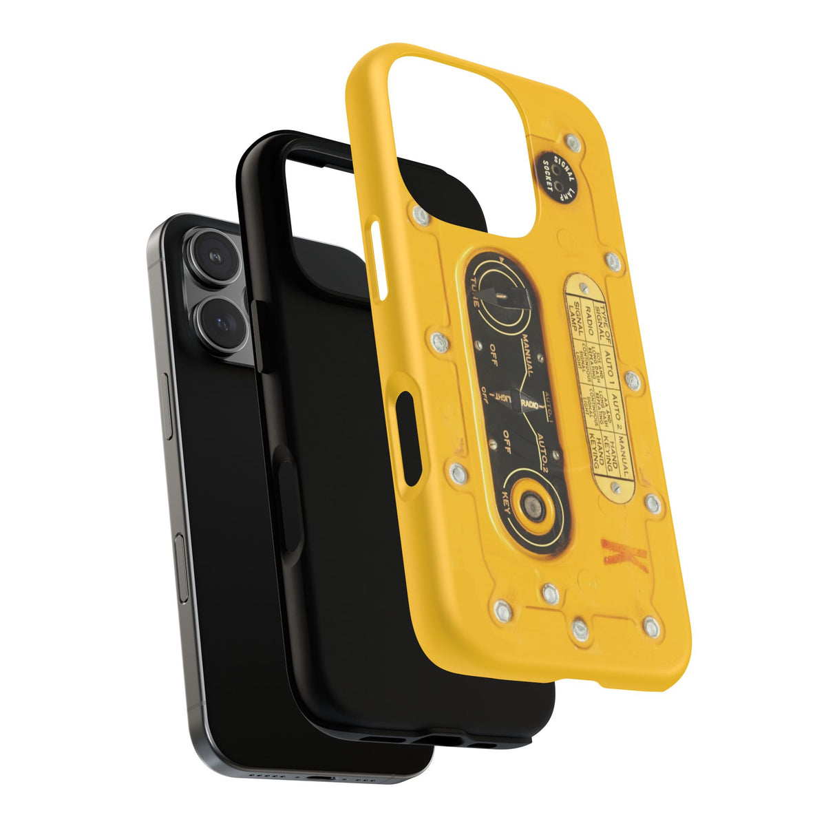 SCR-578 "Gibson Girl" Survival Radio Style Tough Magnetic Phone Cases – iPhone Compatible