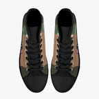 A-1 Skyraider "Lieutenant America" High Top Canvas Shoes - I Love a Hangar