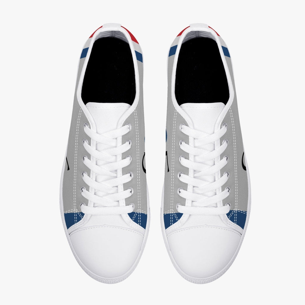 Nieuport 17 "C-5" of Billy Bishop Low Top Canvas Shoes - I Love a Hangar
