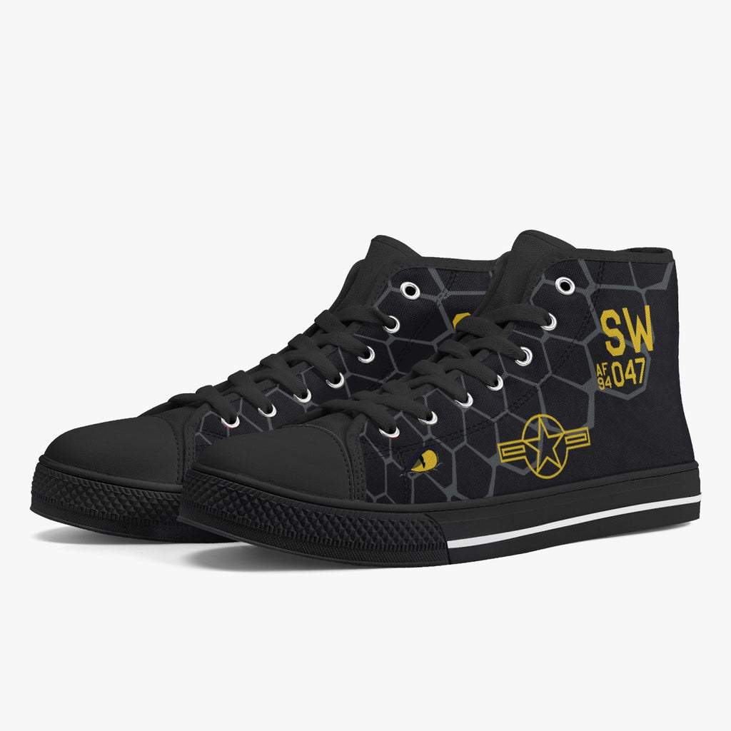 F-16 "Venom" High Top Canvas Shoes - I Love a Hangar