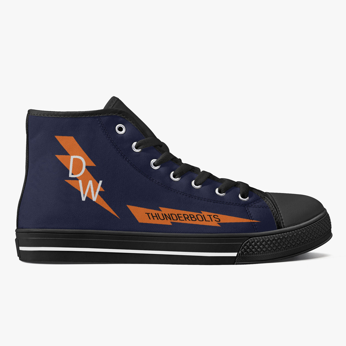 VMFA-251 "Thunderbolts" High Top Canvas Shoes - I Love a Hangar