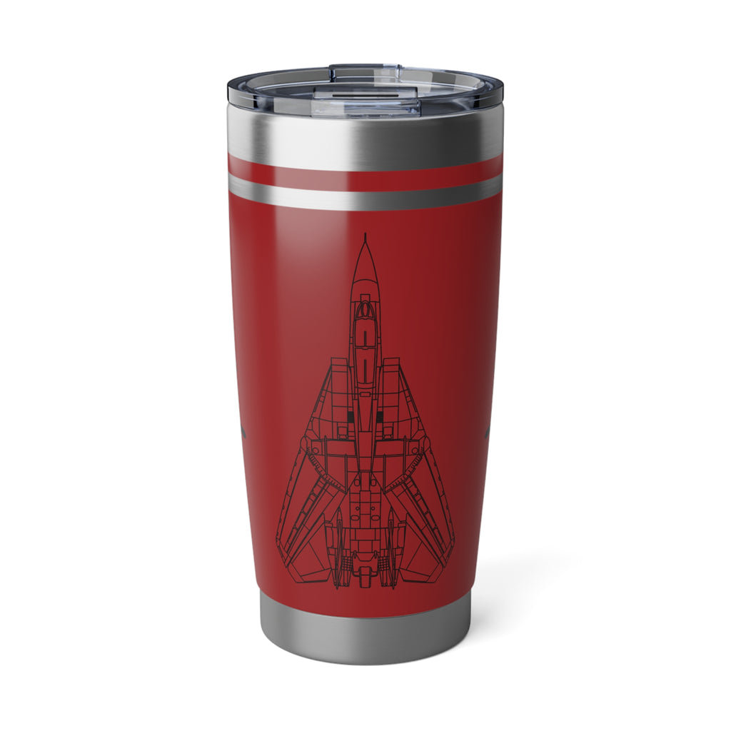VF-31 "Tomcatters" 20oz (590ml) Stainless Steel Tumbler - I Love a Hangar