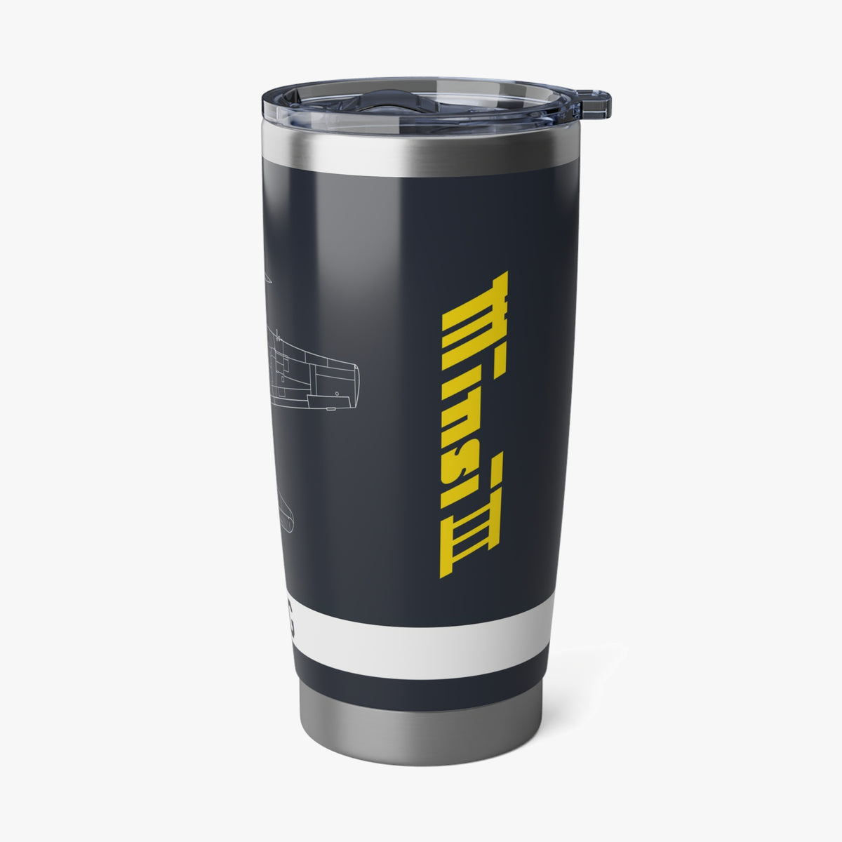 F6F Hellcat "Minsi III" Inspired 20oz (590ml) Stainless Steel Tumbler - I Love a Hangar