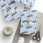 F-8 Crusader Wrapping Paper -  Sky Blue