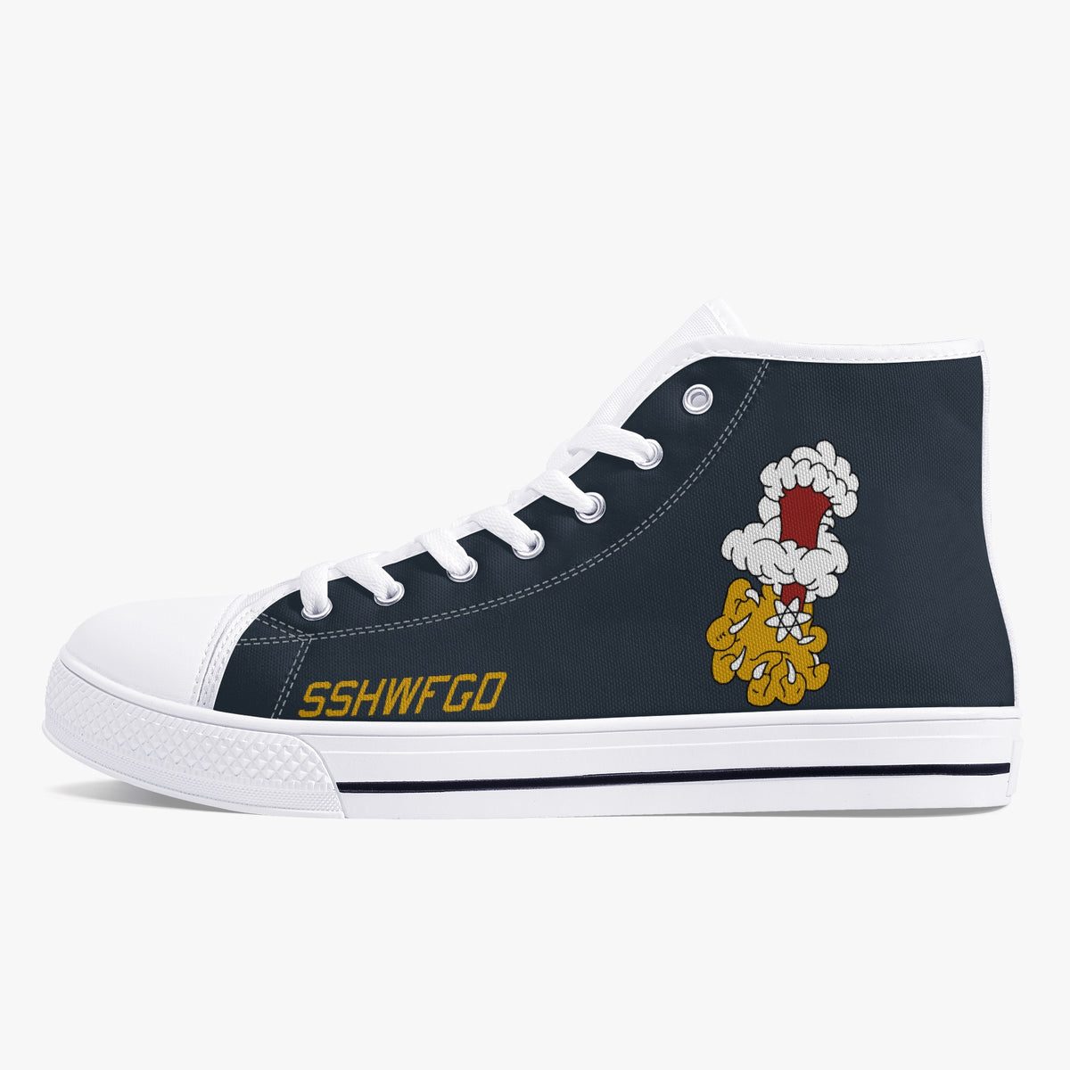 VFA-192 "Golden Dragons" High Top Canvas Shoes - I Love a Hangar