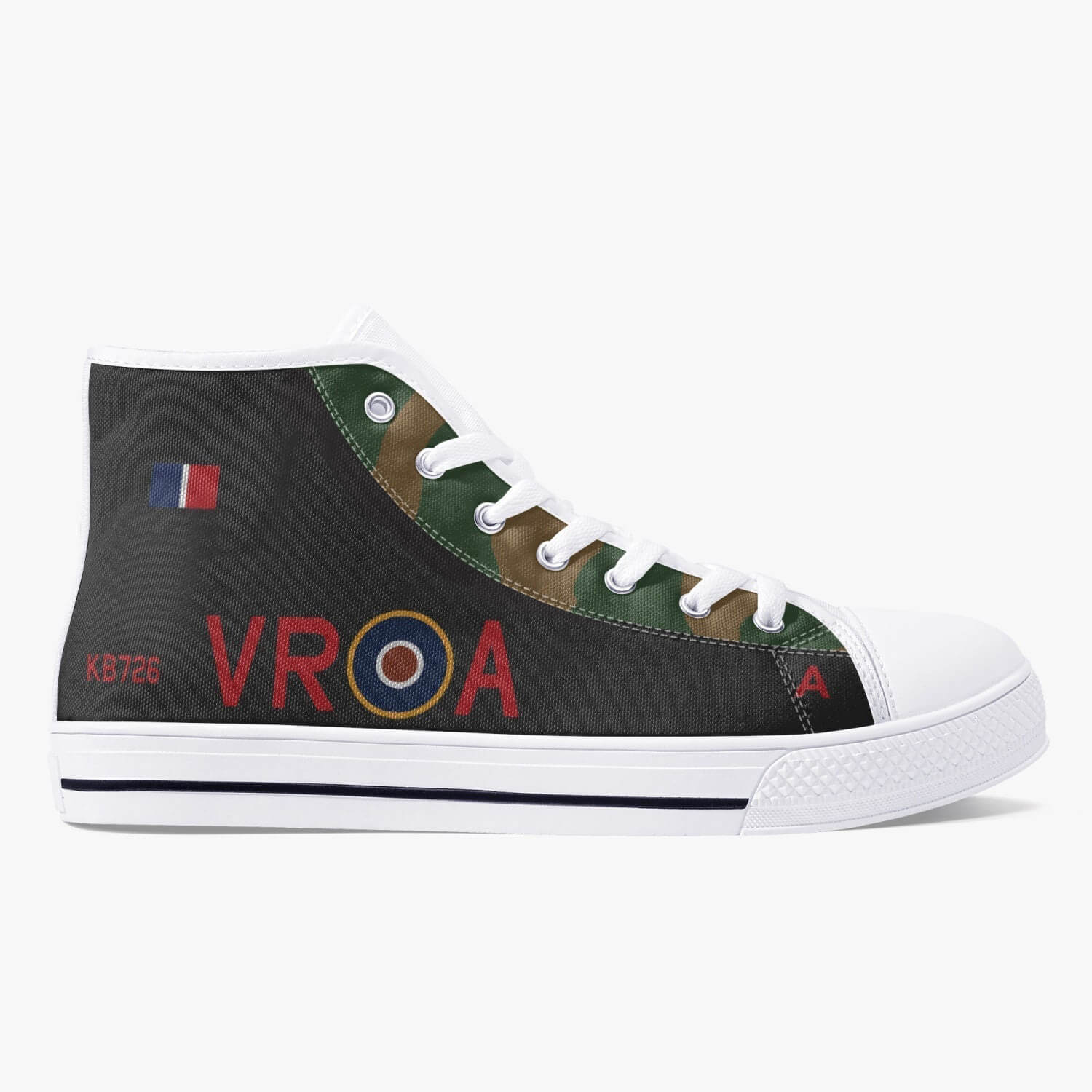 Lancaster "VR-A" High Top Canvas Shoes - I Love a Hangar