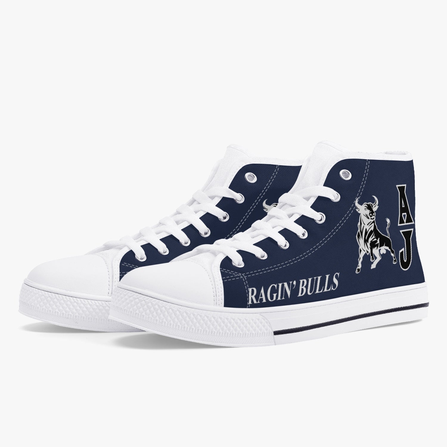 VFA-37 "Ragin' Bulls" High Top Canvas Shoes