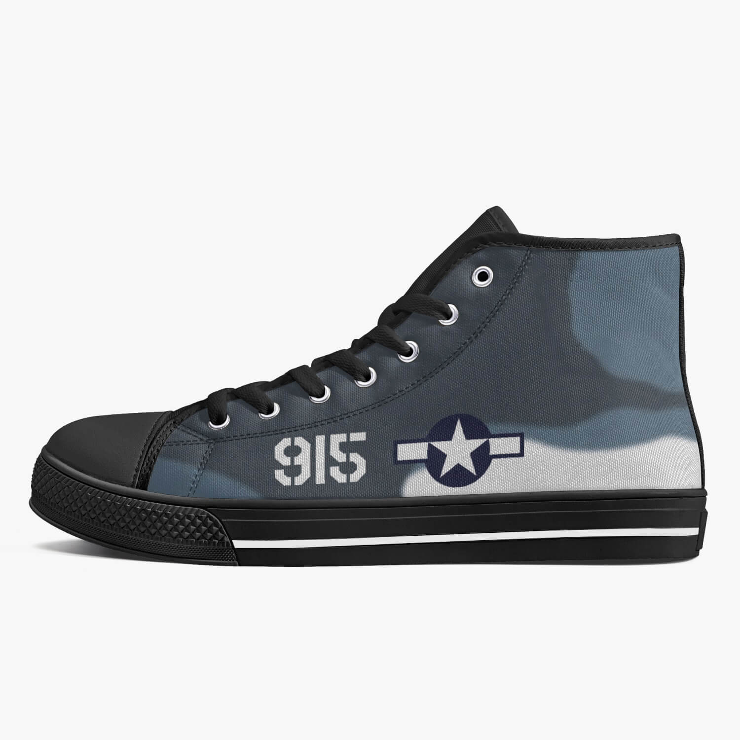 F4U Corsair #915 High Top Canvas Shoes