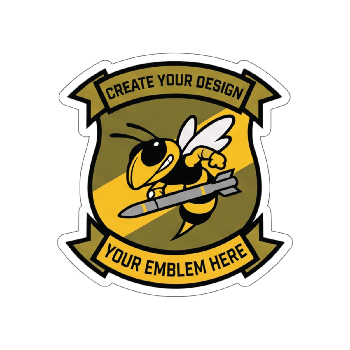 Custom Squadron Die-Cut Stickers