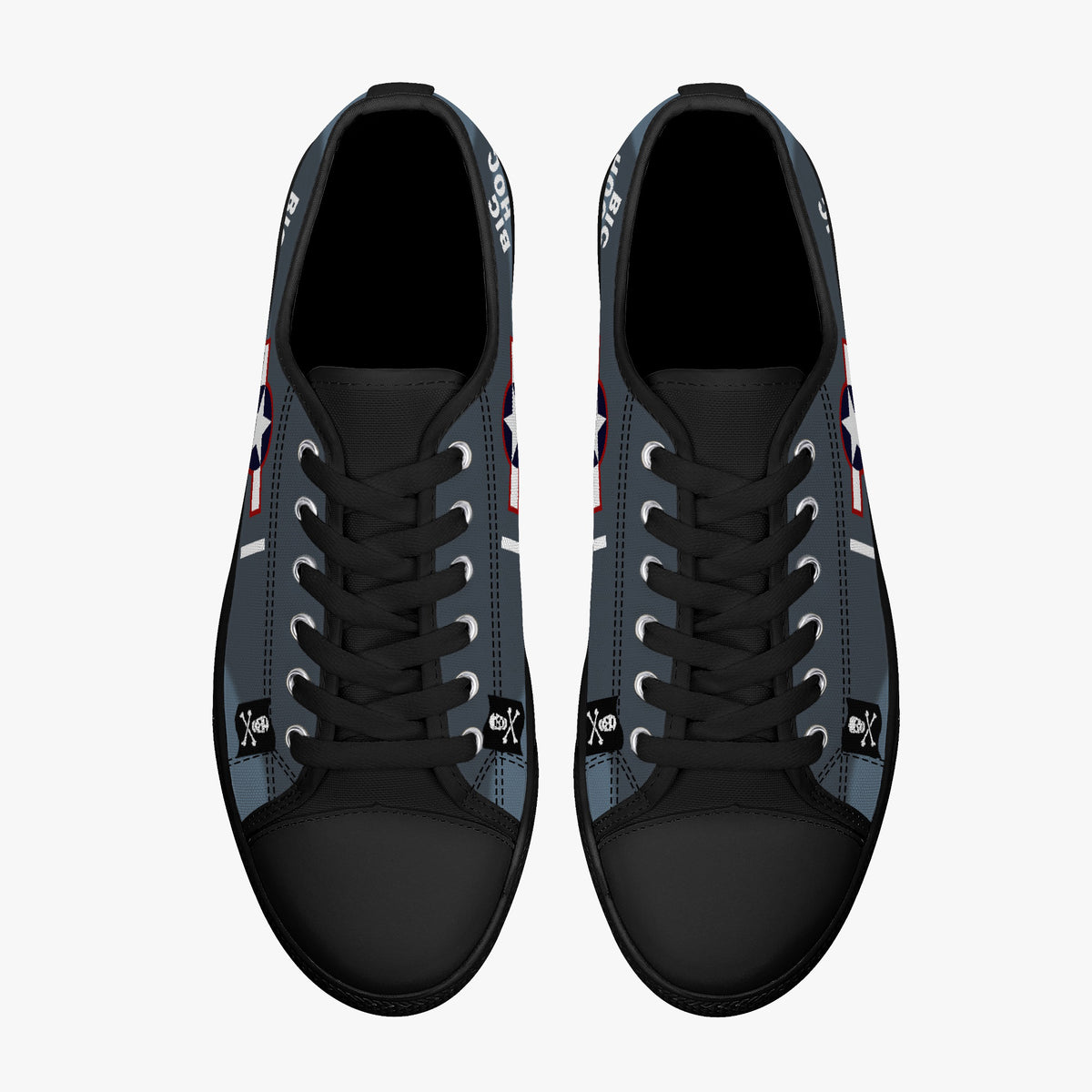 F4U Corsair “Big Hog” Low Top Canvas Shoes - I Love a Hangar