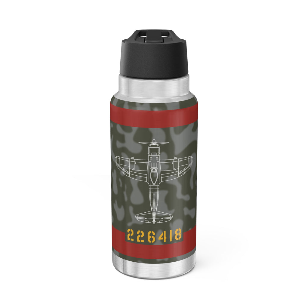 P-47 of Gabby Gabreski Inspired Tumbler, 32oz (950ml) - I Love a Hangar