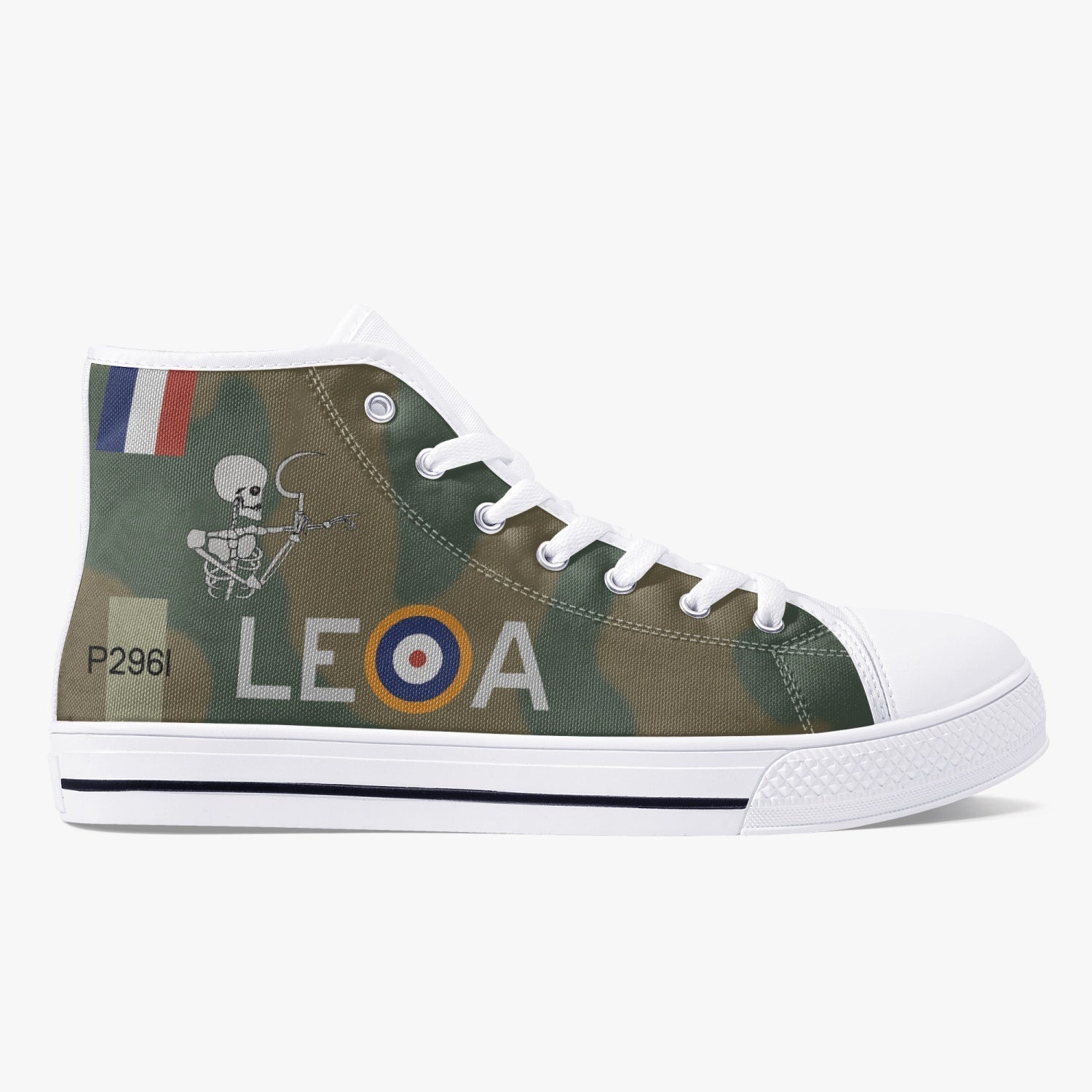 Hurricane "LE-A" High Top Canvas Shoes - I Love a Hangar