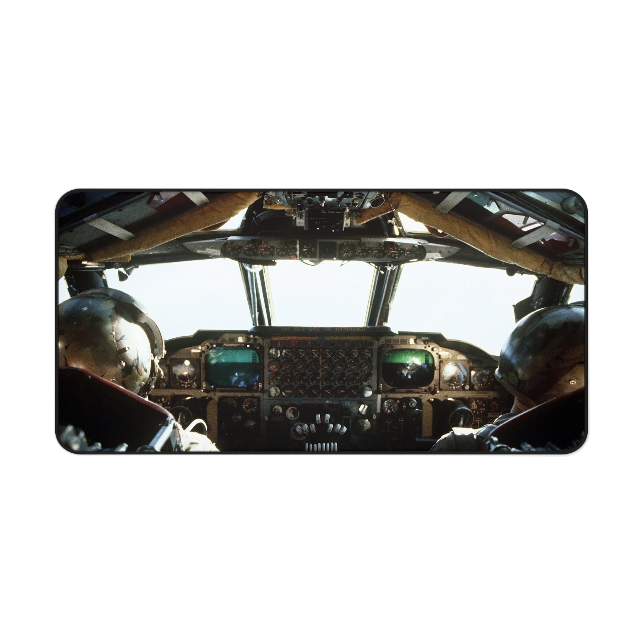 B-52 Stratofortress Cockpit Desk Mat - I Love a Hangar