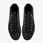 Lancaster "AJ-G" High Top Canvas Shoes (Black) - I Love a Hangar