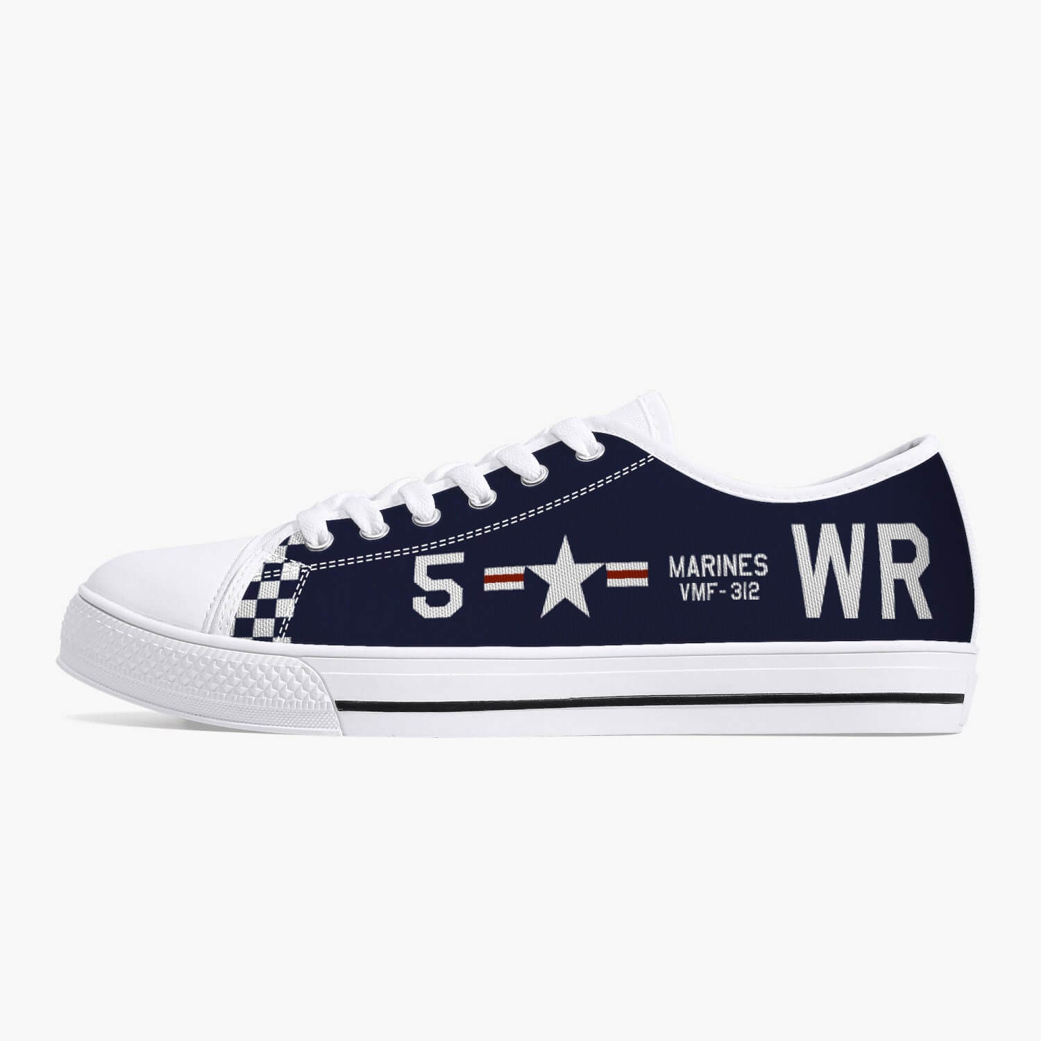 F4U Corsair "WR5" Low Top Canvas Shoes - I Love a Hangar