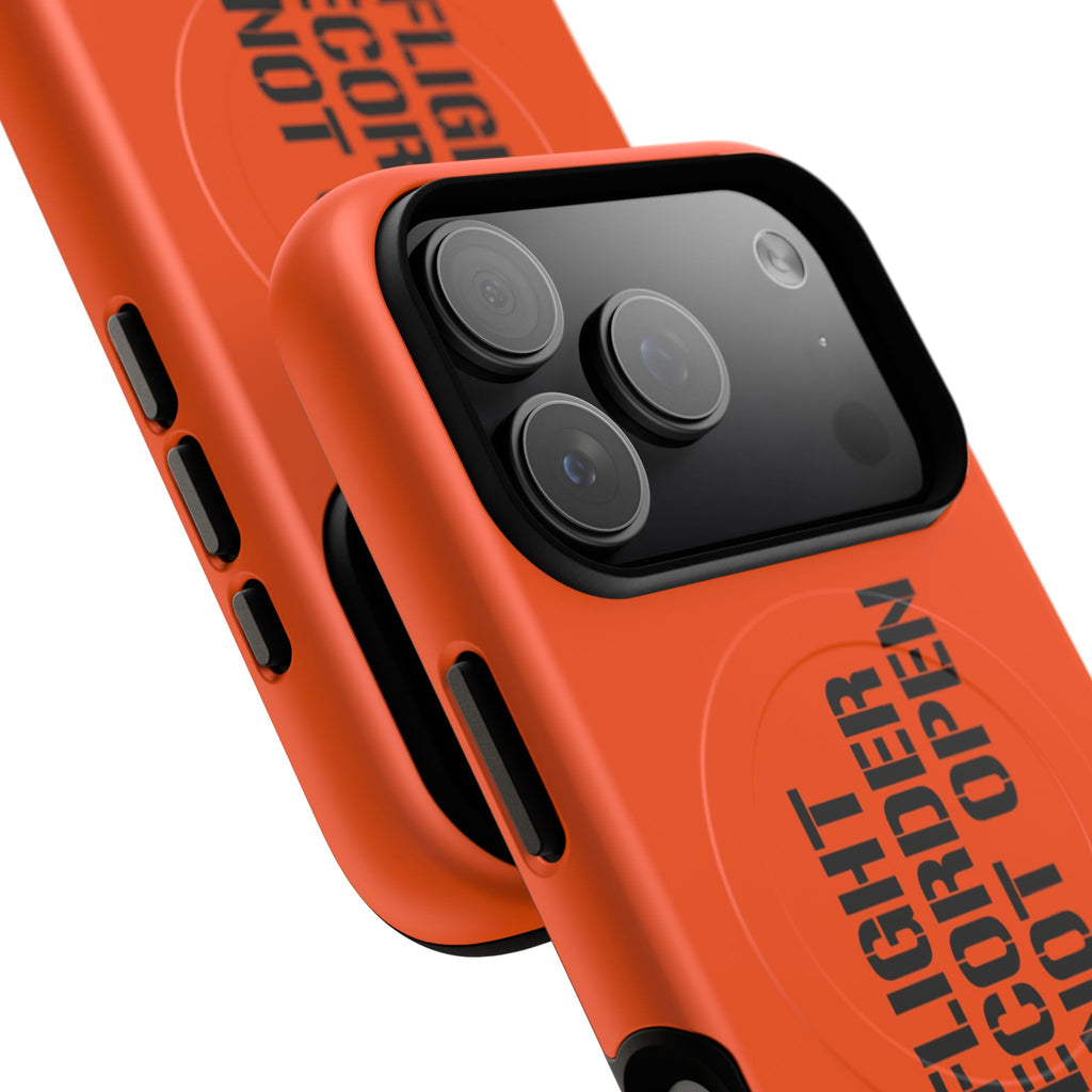 Flight Data Recorder Style Tough Magnetic Phone Cases – iPhone Compatible