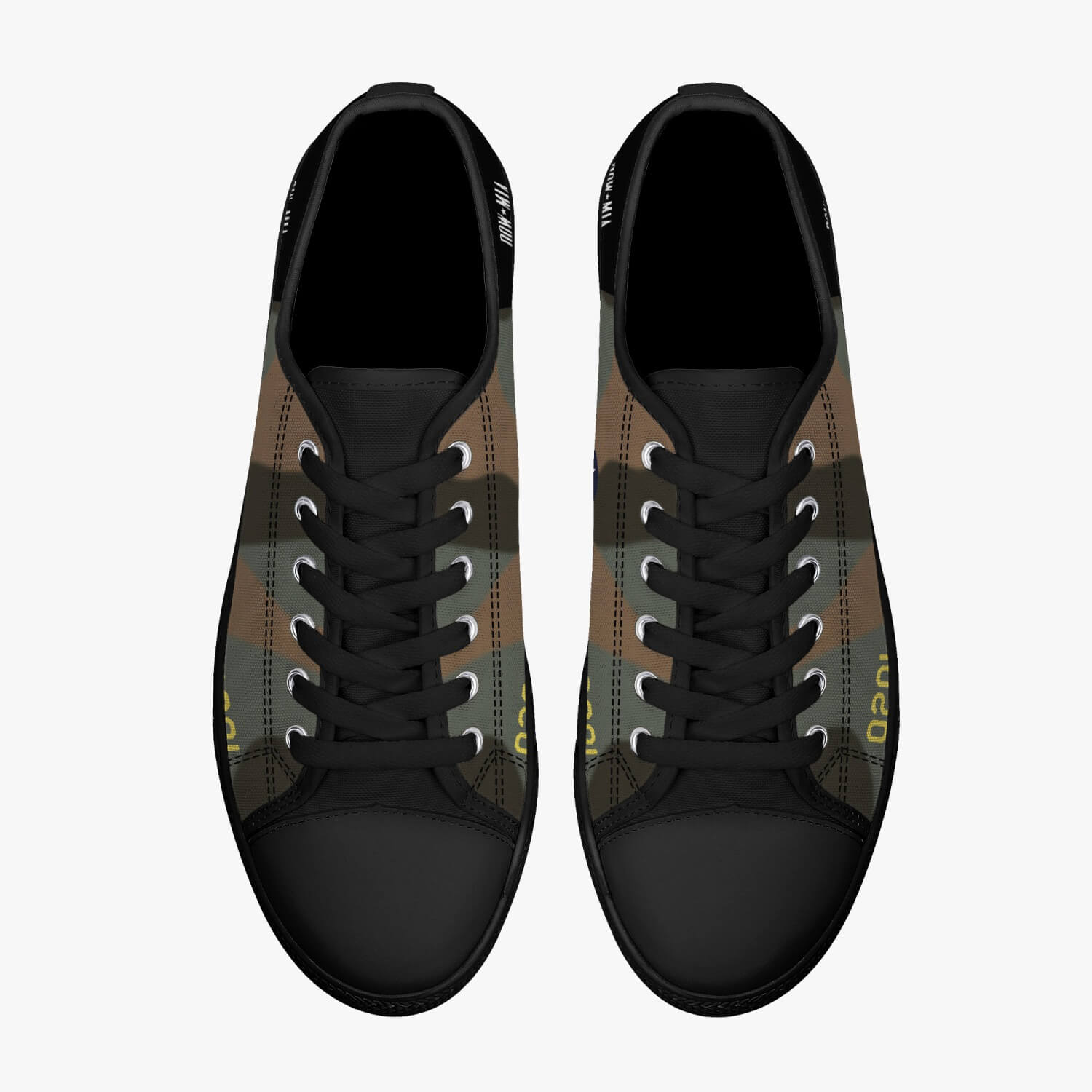 B-52 "Charcoal 1" Low Top Canvas Shoes - I Love a Hangar