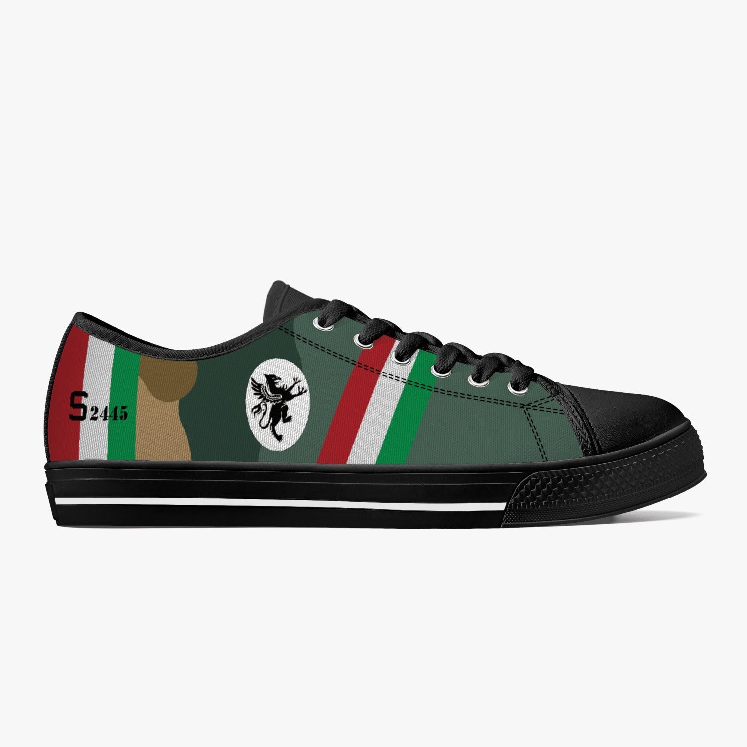 Spad XIII of Francesco Baracca Low Top Canvas Shoes - I Love a Hangar