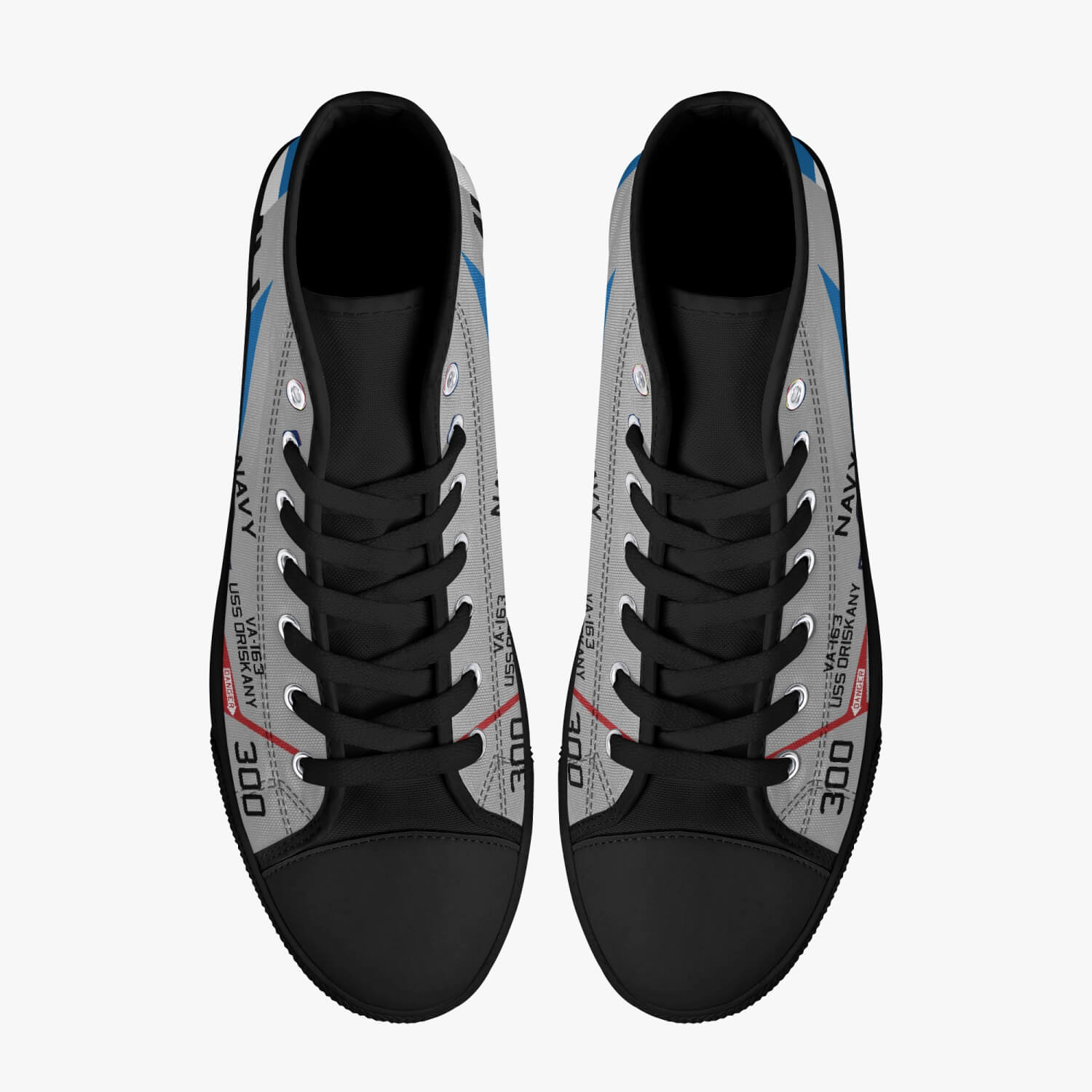 A-4 Skyhawk of John McCain High Top Canvas Shoes - I Love a Hangar